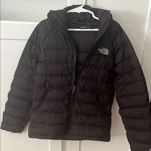 The North Face Kids Black Puffer Jacket- Girls size small 7/8